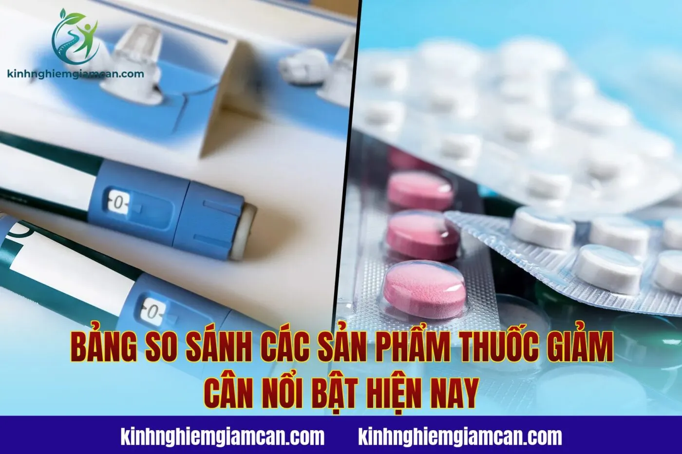 Bảng so sánh các sản phẩm thuốc giảm cân nổi bật hiện nay