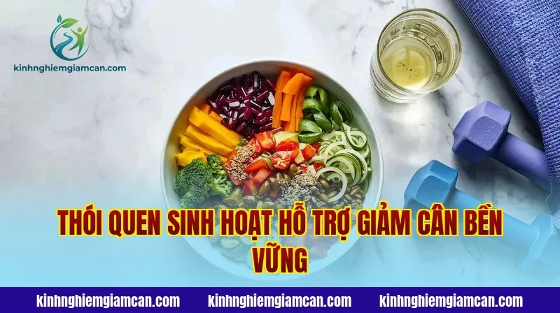 Thói quen sinh hoạt hỗ trợ giảm cân bền vững