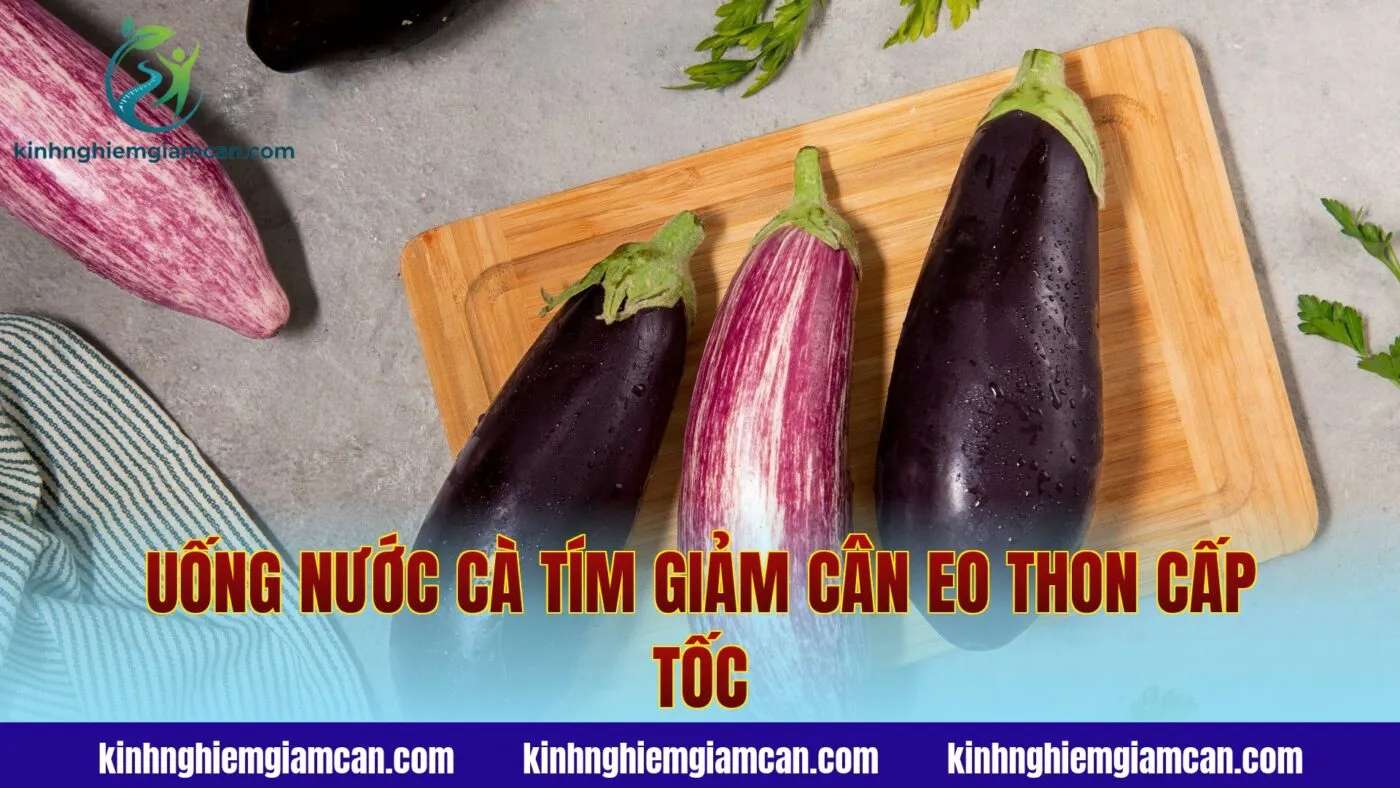Uống Nước Cà Tím Giảm Cân Eo Thon Cấp Tốc