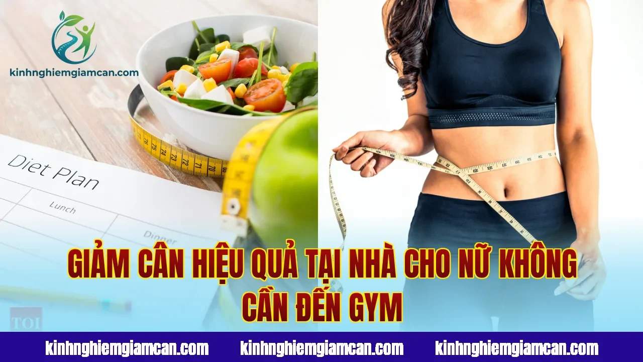 Giảm Cân Hiệu Quả Tại Nhà Cho Nữ Không Cần Đến Gym