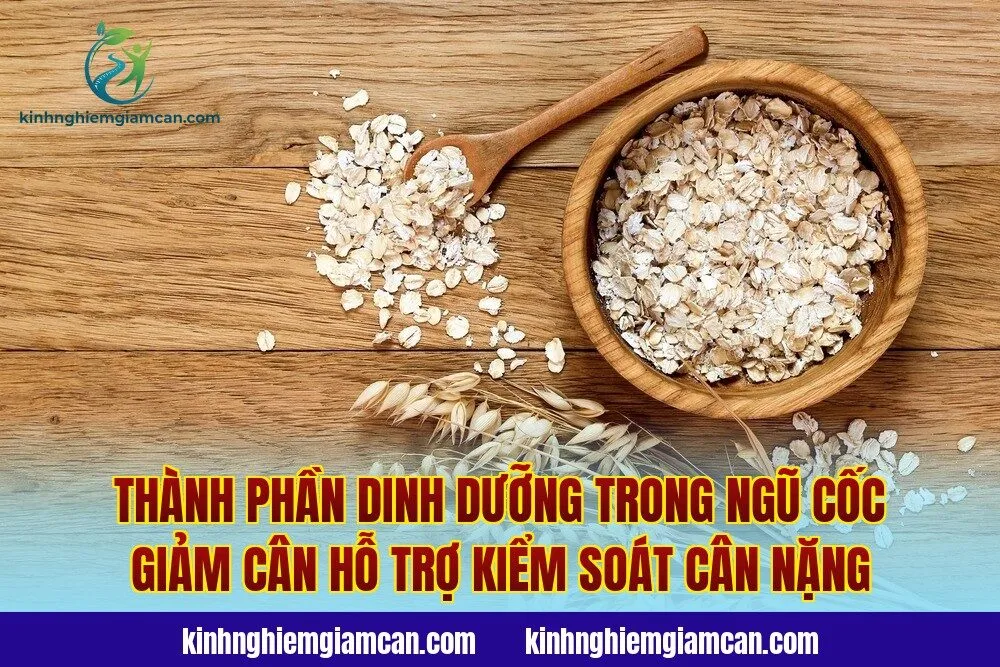 Thành phần dinh dưỡng trong ngũ cốc giảm cân hỗ trợ kiểm soát cân nặng