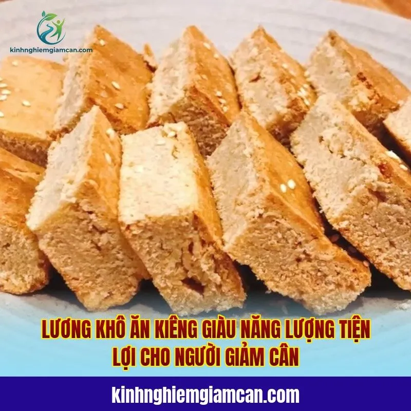 Lương khô ăn kiêng giàu năng lượng tiện lợi cho người giảm cân