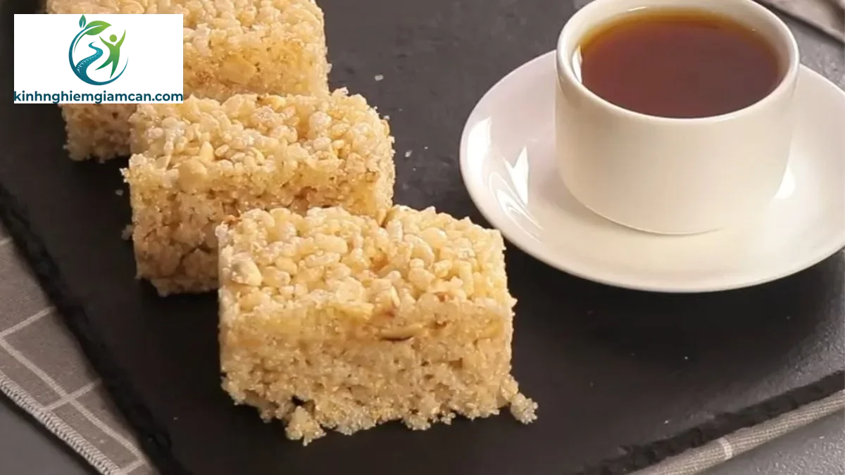 Nguyên liệu cần chuẩn bị để làm bánh cốm gạo lứt ăn kiêng giòn xốp