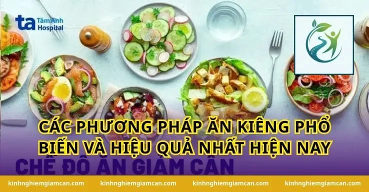 Các phương pháp ăn kiêng phổ biến và hiệu quả nhất hiện nay
