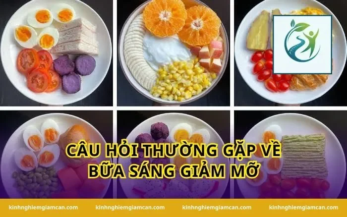 Câu hỏi thường gặp về bữa sáng giảm mỡ